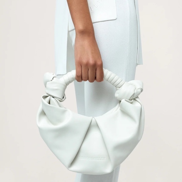 SIMONMILLER | LOPSY BAG IN WHITE MACADAMIA - Picture 2 of 2